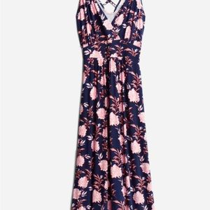 Jianna Knit Maxi Dress Size 2X in Navy